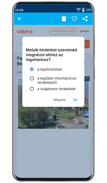 Hajszálpontos ingatlan értesítések - csak a lényeg